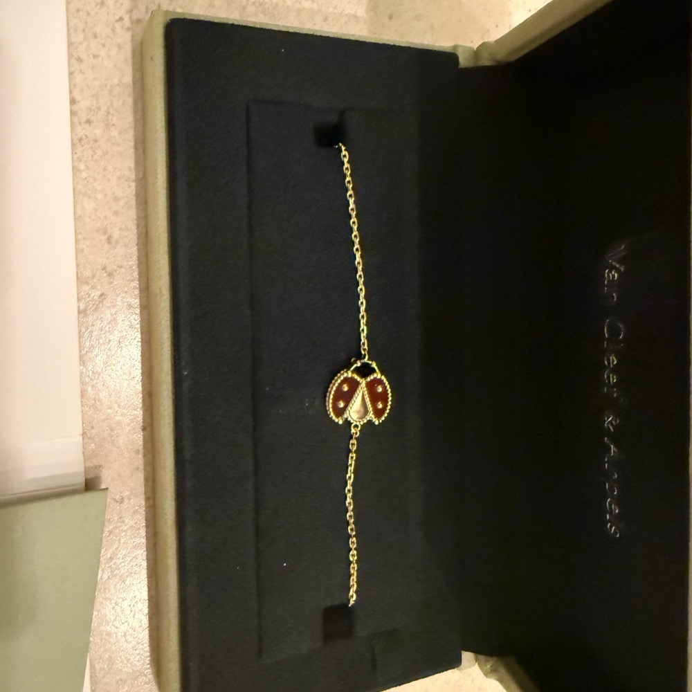 Van Cleef & Arpels Gold ladybug Bracelet